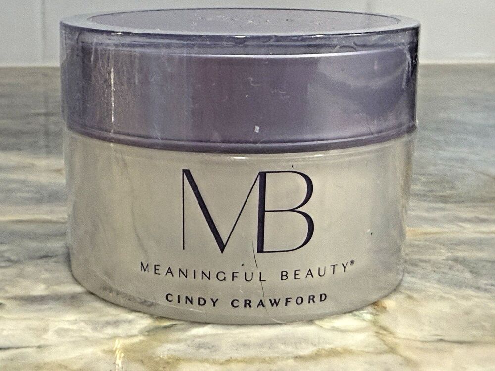 Meaningful Beauty Age Recovery Night Creme 1oz 30mL Cindy Crawford New andSealed